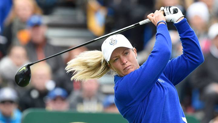 Pettersen apologizes for controversial call in Solheim Cup