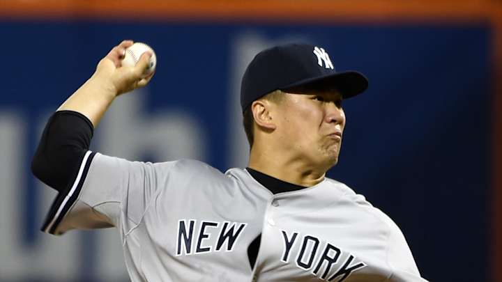 Yankees' Tanaka has strained hamstring, won't face Blue Jays
