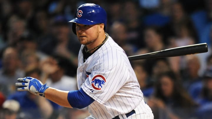 Watch: Chicago Cubs pitcher Jon Lester finally collects first career hit