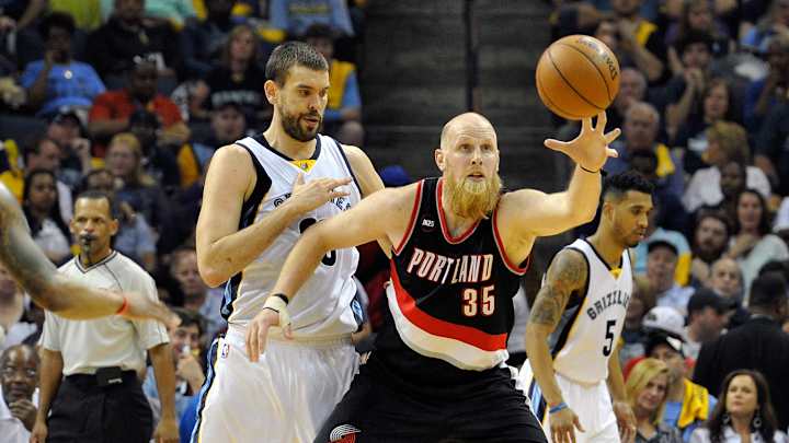 Trail Blazers without Kaman, Afflalo vs. Grizzlies in Game 2