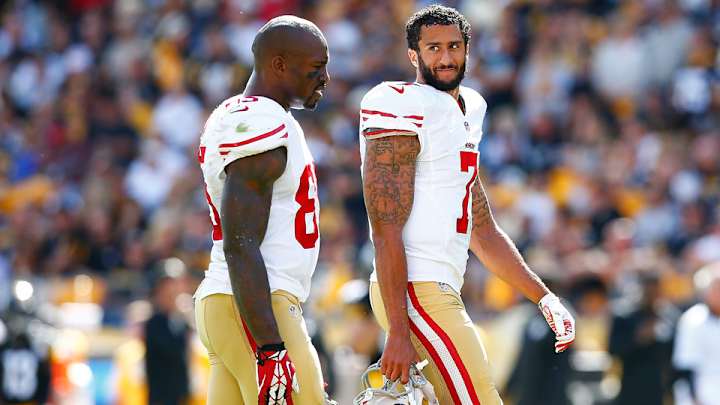 49ers TE Vernon Davis denies calling out Colin Kaepernick