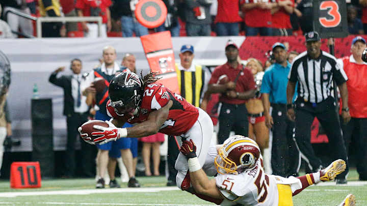 Freeman survives tough upbringing to emerge as Falcons star