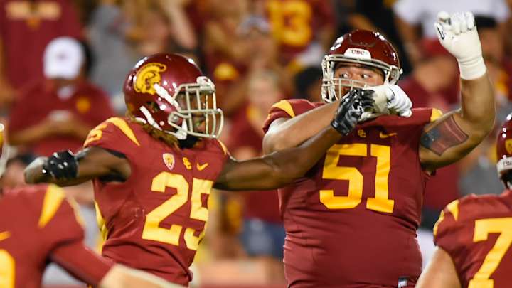 Blind long-snapper Jake Olson joins practice with No. 6 USC