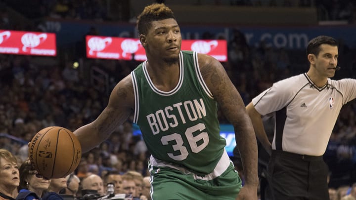 Celtics guard Marcus Smart (leg injury) out at least two weeks Celtics guard Marcus Smart (leg injury) out at least two weeks