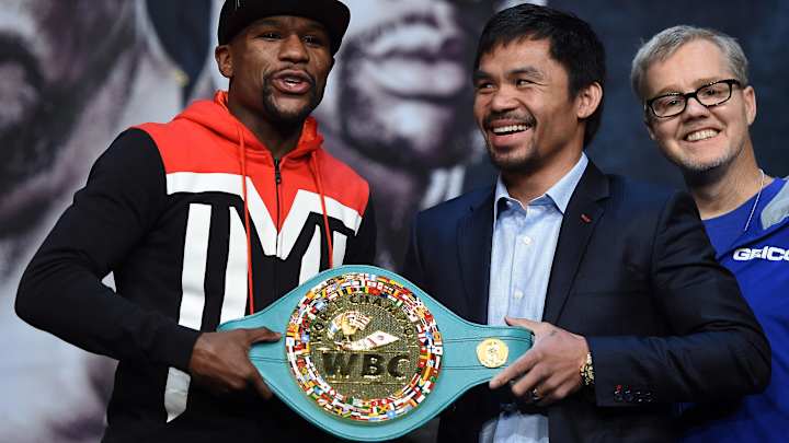 Mayweather-Pacquiao belt has 3,017 emeralds and 800 grams of gold