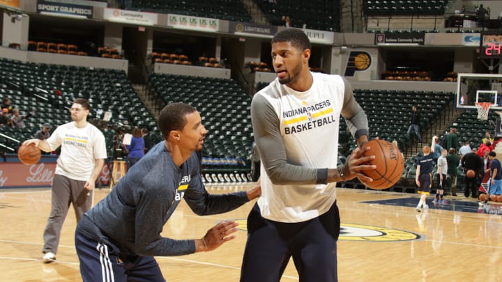 Larry Bird discusses possibility of Paul George returning this season Larry Bird discusses possibility of Paul George returning this season