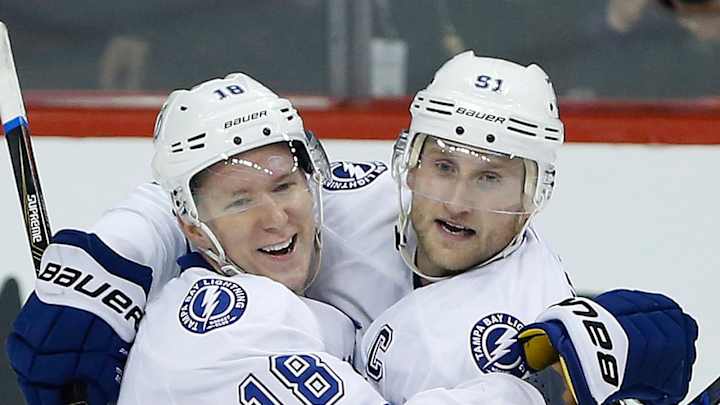 Palat scores in overtime as Lightning beat Jets 4-3 Palat scores in overtime as Lightning beat Jets 4-3