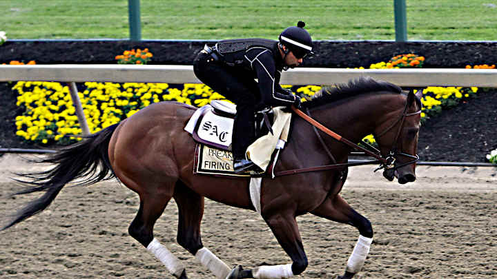 Top 3 Preakness horses go for morning gallop day before race