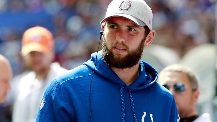 3 injured Colts stay behind, but Luck heads to Houston