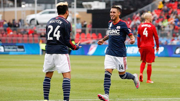 Revolution top Toronto FC for fifth straight MLS victory Revolution top Toronto FC for fifth straight MLS victory