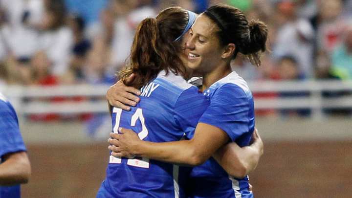 Watch: USWNT’s Carli Lloyd scores hat trick in win over Haiti Watch: USWNT’s Carli Lloyd scores hat trick in win over Haiti