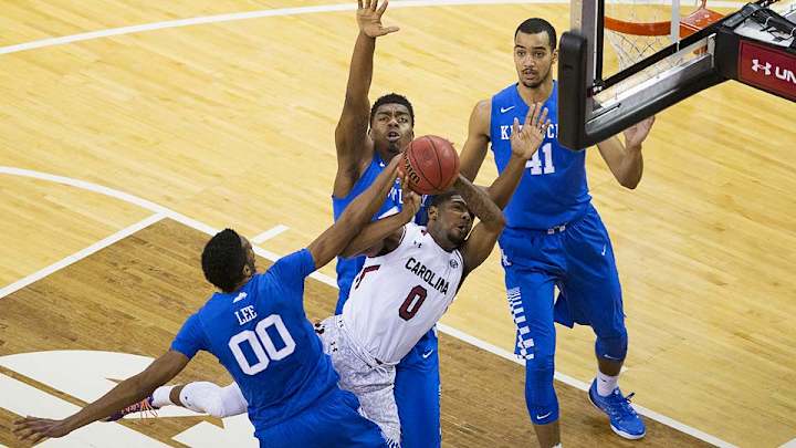 No. 1 Kentucky's stifling defense locks down South Carolina
