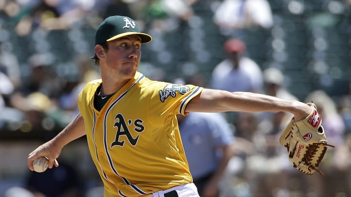 A's bring up OF Smolinski, option RHP Bassitt to Triple-A