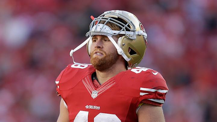 Fullback Bruce Miller back on the field for 49ers