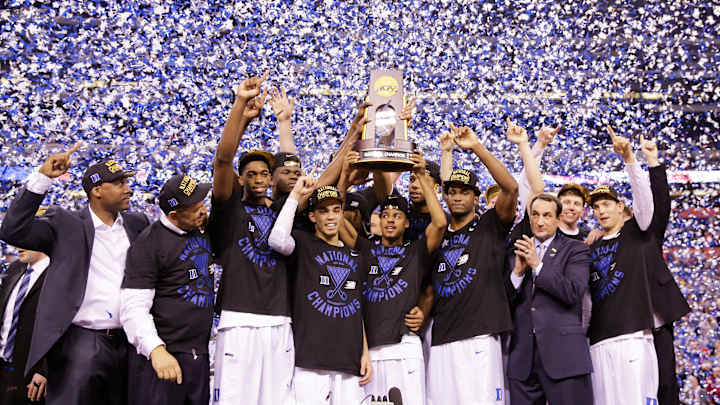 Duke fans start bonfire on campus after NCAA championship victory