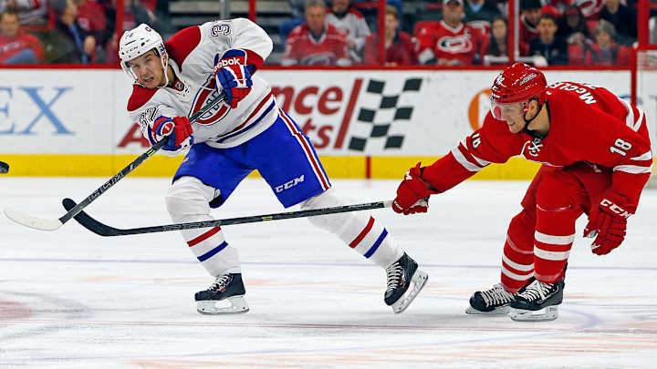 Skinner scores twice to help Hurricanes beat Canadiens, 3-2