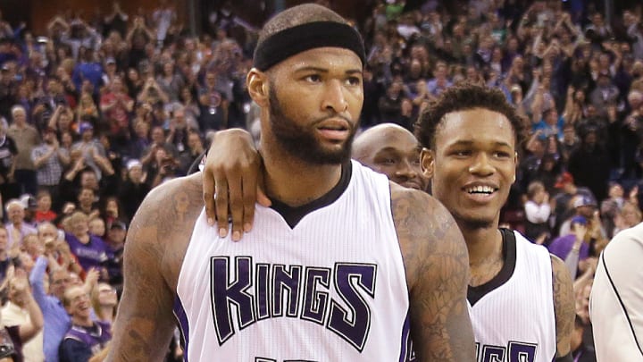 Video: Kings' DeMarcus Cousins rattles in buzzer-beater to top Suns