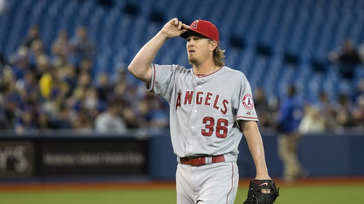 Krauss delivers big hit, Angels beat Blue Jays 4-3