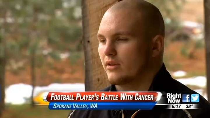 Football prospect signs letter of intent despite cancer diagnosis Football prospect signs letter of intent despite cancer diagnosis