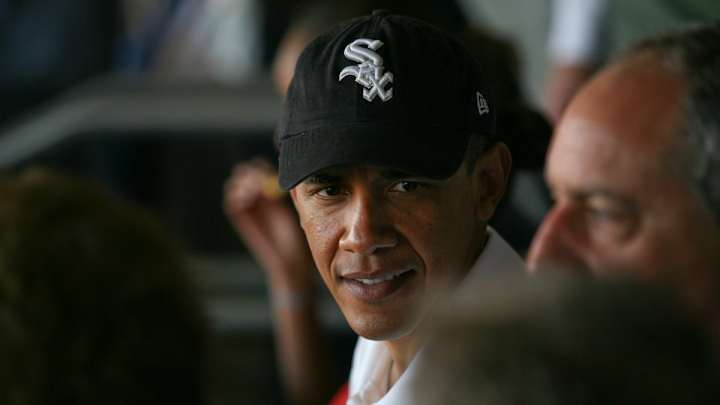 The President's Twitter follows most Chicago sports teams, but not Cubs The President's Twitter follows most Chicago sports teams, but not Cubs