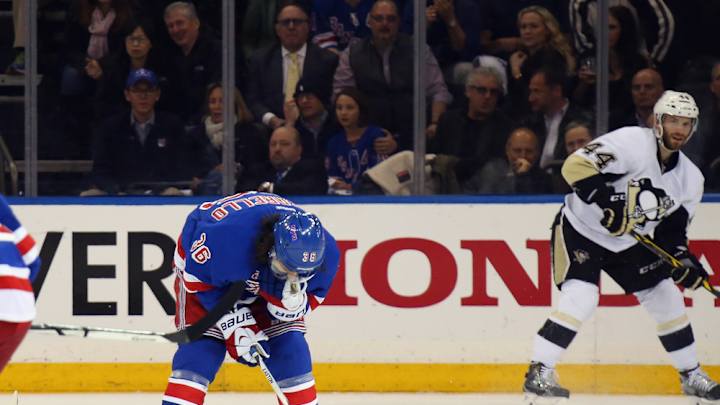 Rangers F Mats Zuccarello (upper-body injury) out indefinitely Rangers F Mats Zuccarello (upper-body injury) out indefinitely