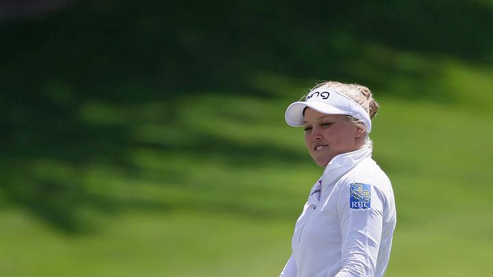 Canadian teen Henderson has 1-shot lead in LPGA Tour event