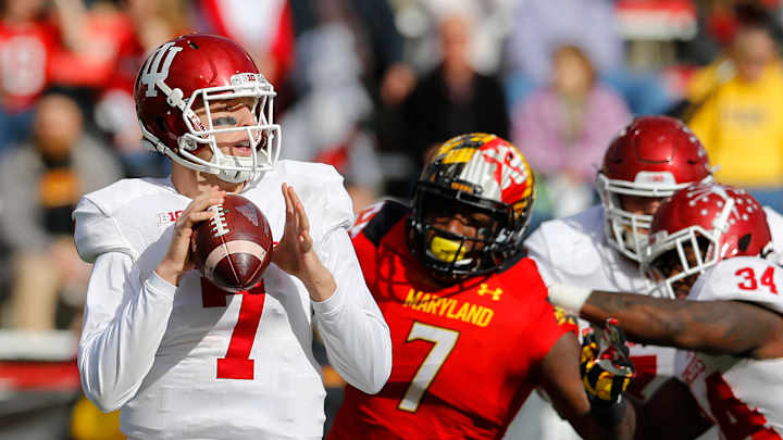 Indiana rallies past Maryland 47-28 for 1st Big Ten win