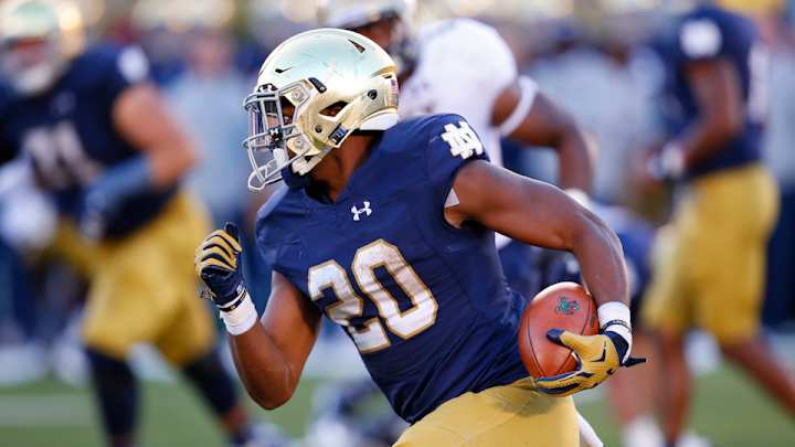 Notre Dame running back C.J. Prosise not in uniform for Wake Forest