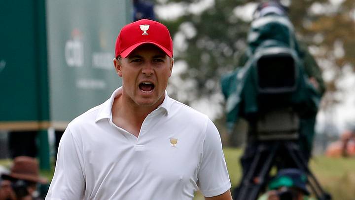 US clings to 1-point lead in Presidents Cup