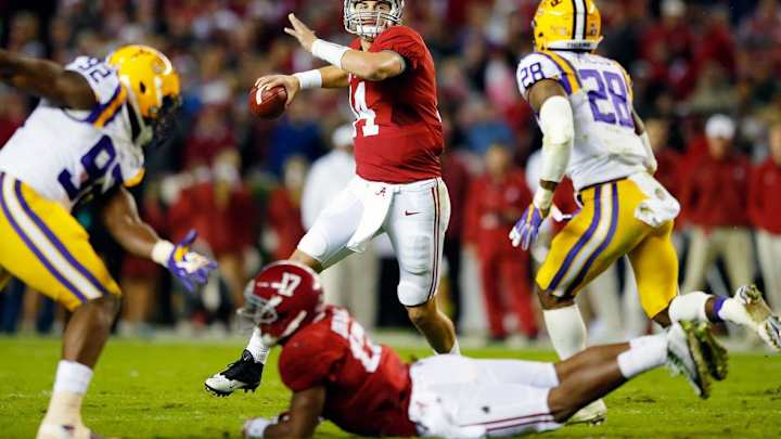 Oft-maligned Alabama quarterback Jake Coker seeks championship to etch his name into Crimson Tide lore