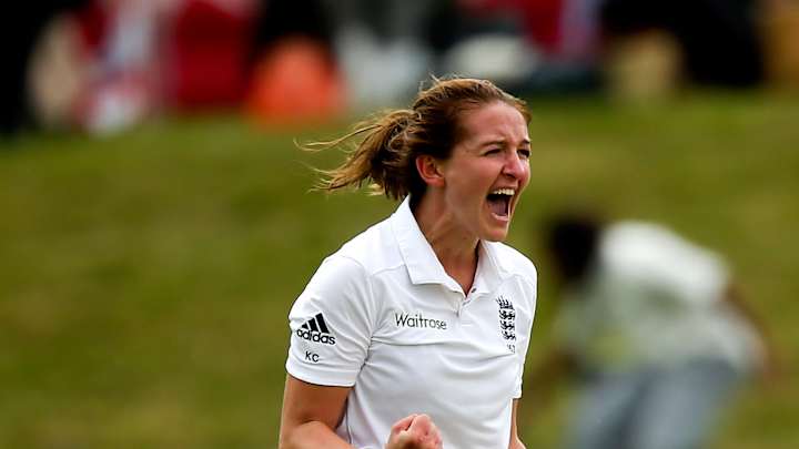 Female cricket bowler takes eight wickets in men's league game