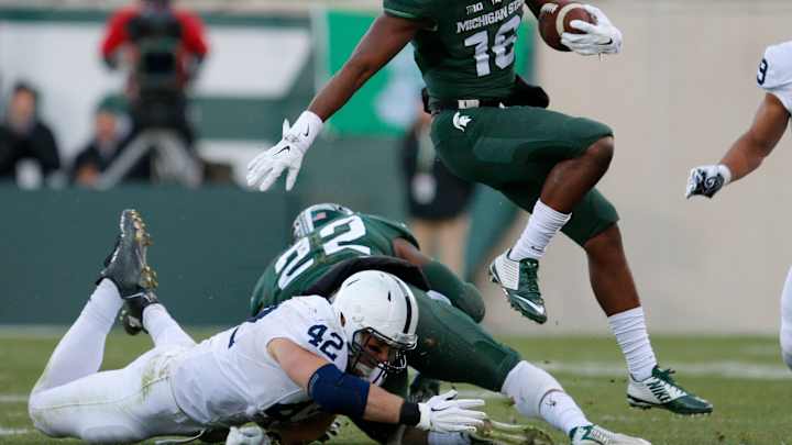 Nittany Lions routed by No. 6 Michigan State 55-16