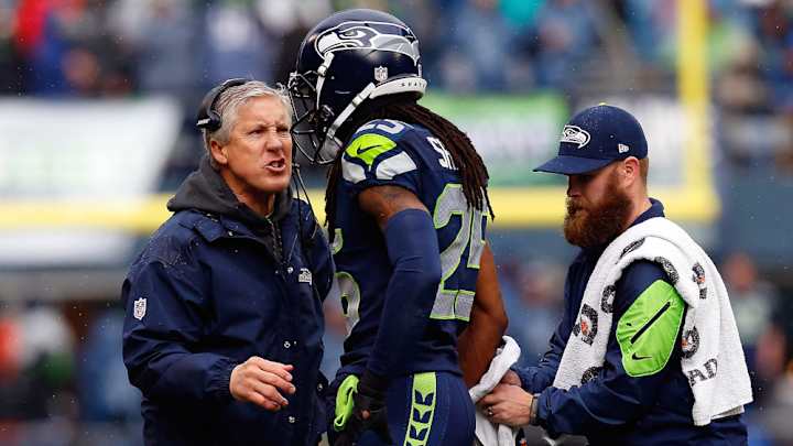 Report: Richard Sherman has elbow sprain, will play in Super Bowl