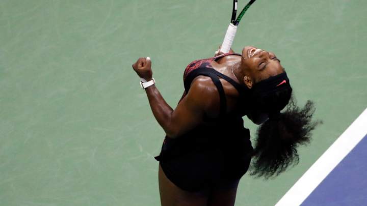 The Latest on US Open:  Women's semis postponed by rain