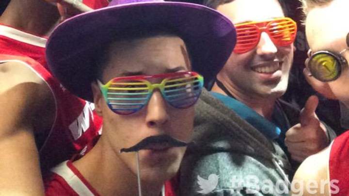 The Final Four has a photo booth, like a tween's fancy birthday party