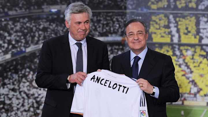 Real Madrid president Pérez: Carlo Ancelotti will not be fired