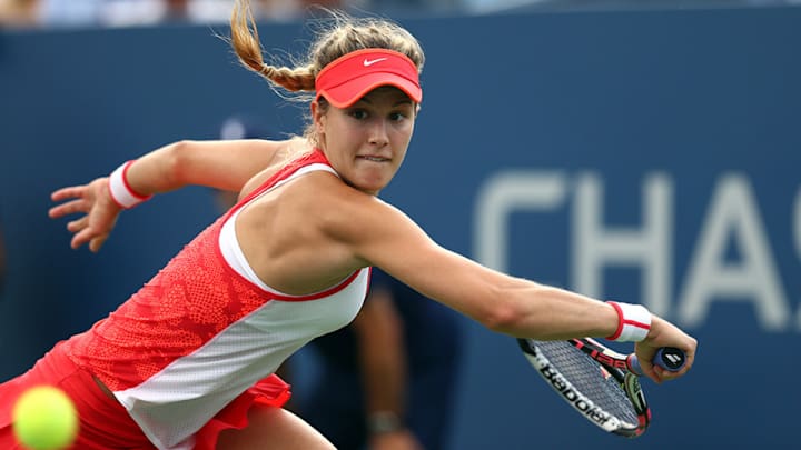 Daily Data Viz: Women's distance run through two rounds at the U.S. Open