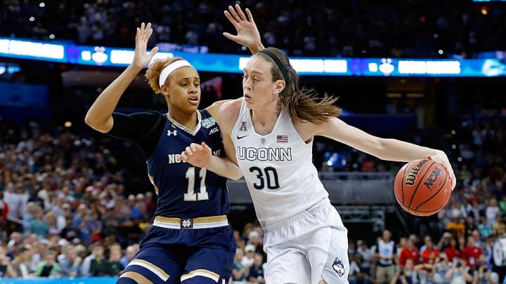 UConn's Stewart aims for honor of best ever after third straight title