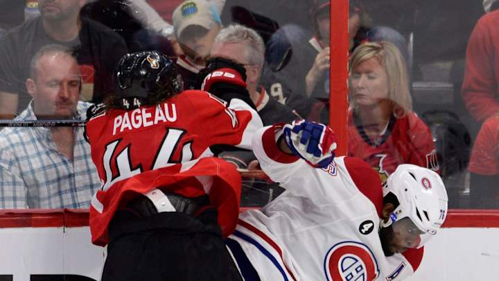 Canadiens advance with 2-0 win over Senators