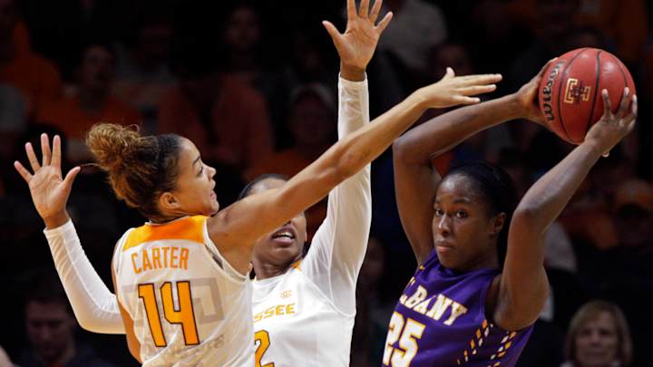 Defense helps No. 4 Lady Vols outlast Albany 63-55