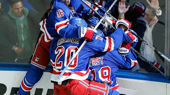 Rangers advance in OT on Stepan's goal, 2-1 over Capitals
