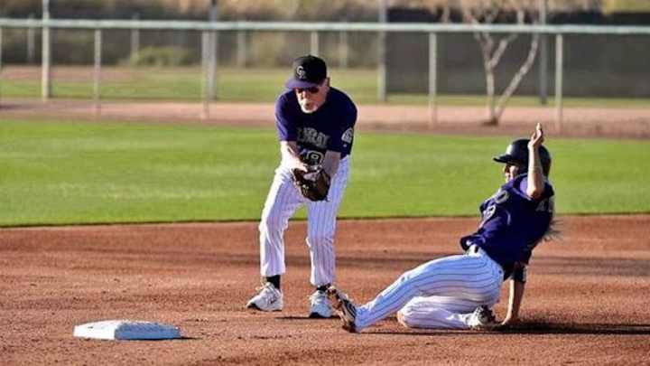 88-year-old attempts to charge mound at Rockies Fantasy Camp 88-year-old attempts to charge mound at Rockies Fantasy Camp