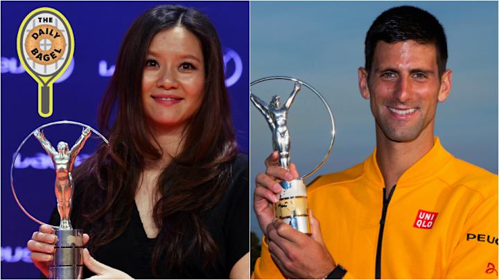 Daily Bagel: Novak Djokovic, Li Na win Laureus Sports Awards