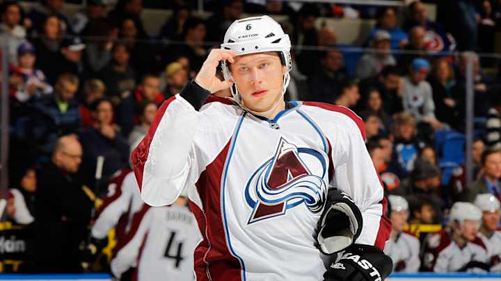 Avalanche defenseman Erik Johnson (knee) out up to eight weeks