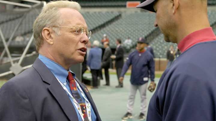 Orioles' broadcaster Gary Thorne does Jim Nantz impression during game Orioles' broadcaster Gary Thorne does Jim Nantz impression during game