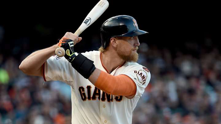 Giants place outfielder Hunter Pence (wrist) on DL