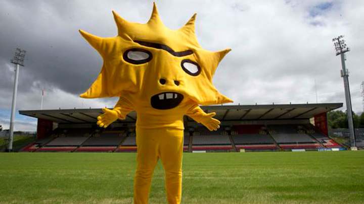 Scottish soccer team Partick Thistle unveils terrifying new mascot Scottish soccer team Partick Thistle unveils terrifying new mascot