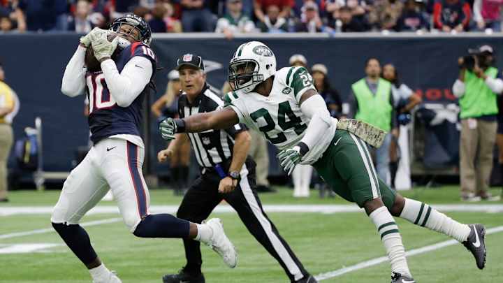 Watch: Texans WR DeAndre Hopkins scores 61-yard TD vs. Jets Watch: Texans WR DeAndre Hopkins scores 61-yard TD vs. Jets