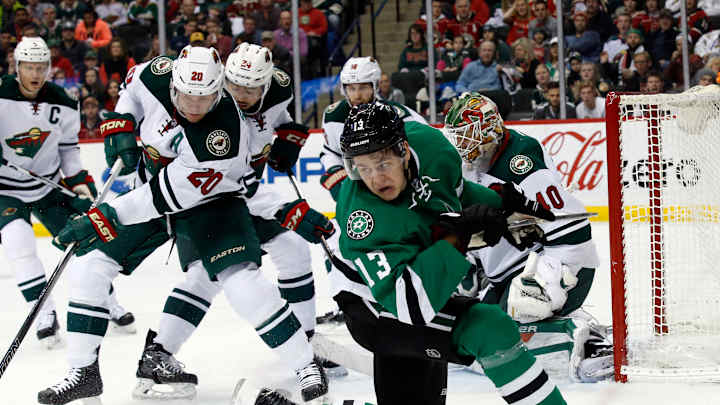 Niemi comes off bench to lead Stars past Wild 6-3 Niemi comes off bench to lead Stars past Wild 6-3