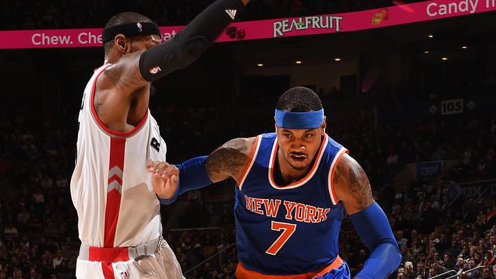 Anthony, Knicks hand Raptors first home loss, 111-109 Anthony, Knicks hand Raptors first home loss, 111-109